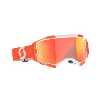 Lunettes Scott Fury Orange Cross avec verres orange chromés