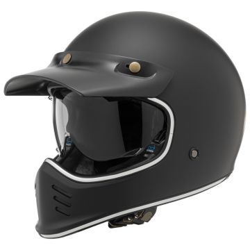 Casco integrale Carburo BARRICADE CE Nero