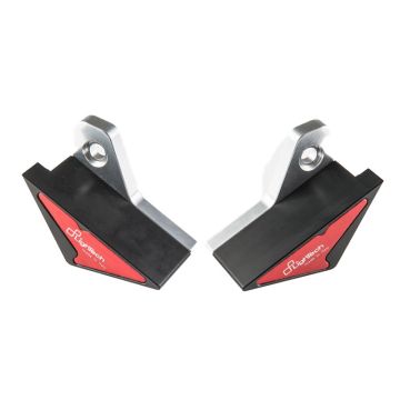 Protections Cadre Lightech STEAP105 noir rouge
