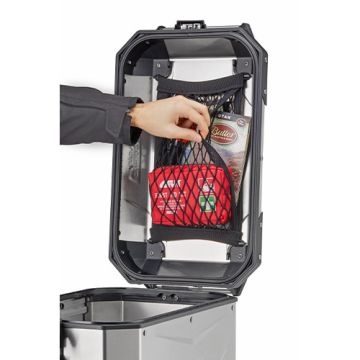Filet élastique Givi E245 avec poche intérieure pour objets.