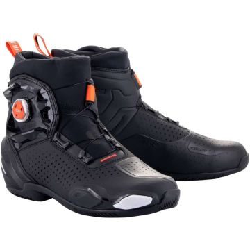 Scarpe moto Alpinestars SP-2 SHOES Nero Bianco Rosso fluo