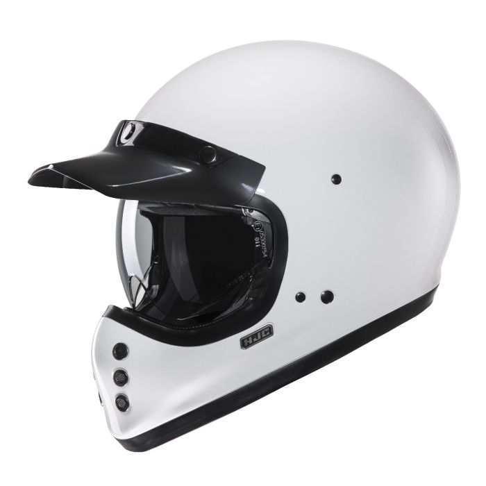 Full face helmet HJC V60 in fiber White