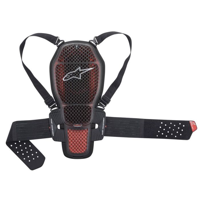 Alpinestars NUCLEON KR-1 CELL Road back protector Transparent Smoke Red Black
