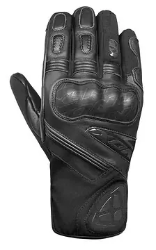 Ixon MS RAGE Gants de moto en cuir noir