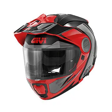 Casque modulable Givi X27R Tourer Graphic Noir Rouge