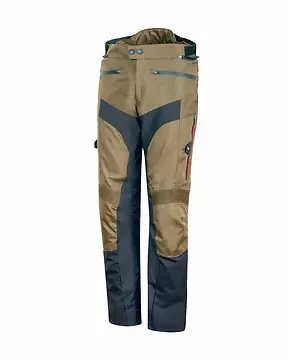 Pantalon moto OJ ESCAPER P 3 couches Vert Noir Rouge