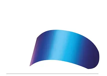 visière moto Scorpion EXO-230 Shield miroir bleu