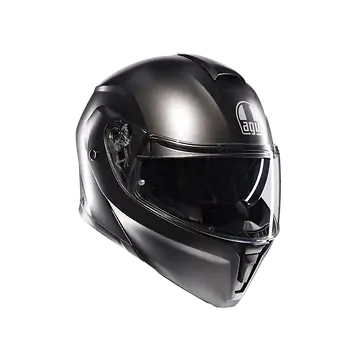 casque modulaire AGV Streetmodular Mono Mat Asphalte Gris