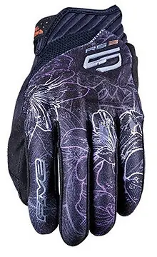 Five RS3 EVO Graphics Flower Boreal women motorcycle gloves